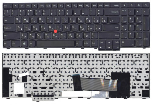 Клавиатура для ноутбука Lenovo ThinkPad Edge E531 L540 черная Клавиатура для ноутбука Lenovo ThinkPad Edge E531 L540 черная