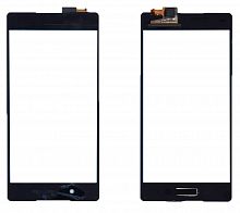 Сенсорное стекло (тачскрин) для Sony Xperia Z3+ / Z4 черное