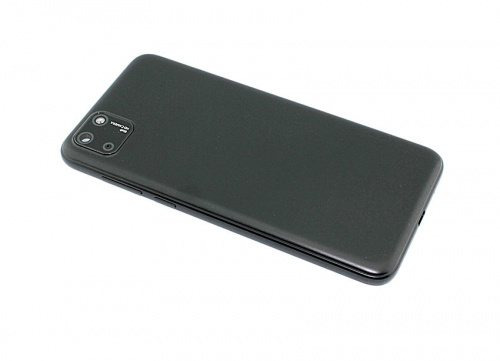 Задняя крышка для Huawei Y5P 2020 черная Задняя крышка для Huawei Y5P 2020 черная