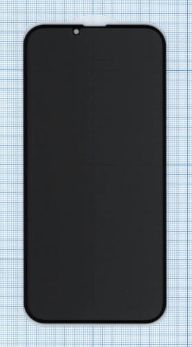 Защитное стекло Privacy "Анти-шпион" для Apple iPhone 13 Pro Max черное Защитное стекло Privacy "Анти-шпион" для Apple iPhone 13 Pro Max черное