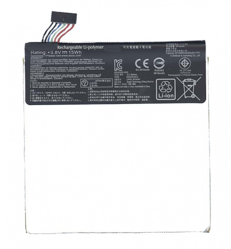 Аккумуляторная батарея C11P1327 для Asus Memo Pad 7 ME170C 3.8V 15Wh Аккумуляторная батарея C11P1327 для Asus Memo Pad 7 ME170C 3.8V 15Wh