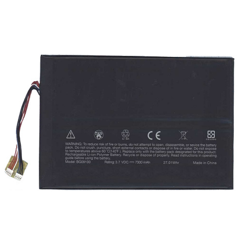 Аккумуляторная батарея BG09100 для планшета HTC Puccini, Jetstream P715a 27Wh Аккумуляторная батарея BG09100 для планшета HTC Puccini, Jetstream P715a 27Wh