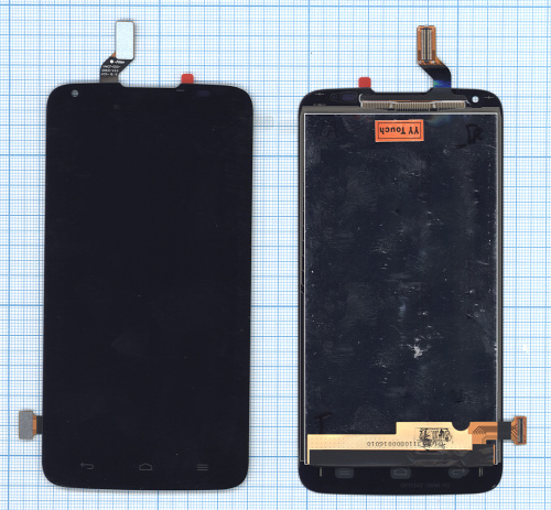 Модуль (матрица + тачскрин) для Huawei Ascend G710 черный Модуль (матрица + тачскрин) для Huawei Ascend G710 черный