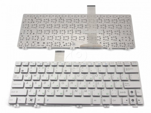 Sino Power Клавиатура для ноутбука Asus MP-10B63SU-5281 (серебристая)