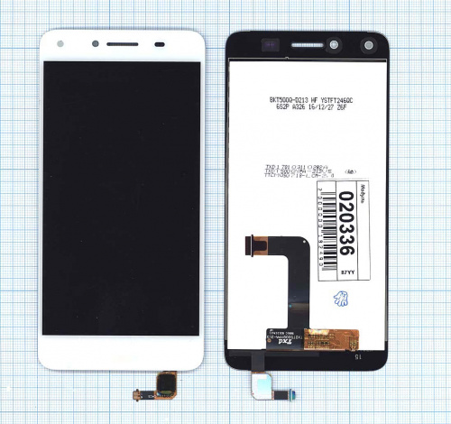 Модуль (матрица + тачскрин) для Huawei Honor Y5 II 3G (CUN-U29) белый Модуль (матрица + тачскрин) для Huawei Honor Y5 II 3G (CUN-U29) белый