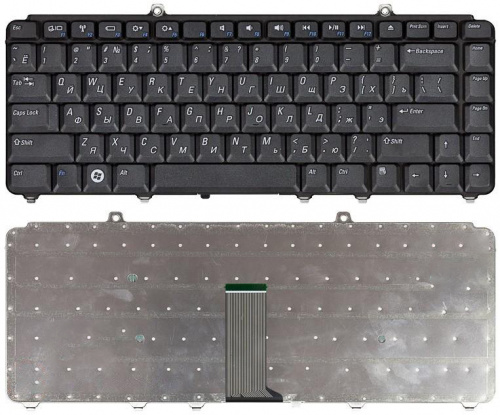 Клавиатура для ноутбука Dell Inspiron 1420 1520 1521 1525 1526 1540 Vostro 1400 1500 черная Клавиатура для ноутбука Dell Inspiron 1420 1520 1521 1525 1526 1540 Vostro 1400 1500 черная