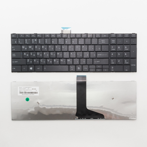 Клавиатура для ноутбука Toshiba C55 черная матовая
