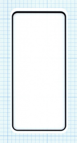 Защитное стекло "Полное покрытие" для Xiaomi Redmi Note 10/ Note 10S черное