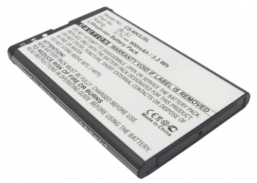 Аккумулятор CS-NK5JSL BL-5J для Nokia 5800 XpressMusic, С3, X1, X6 1320mAh 3.7V / 900mAh/3.33Wh