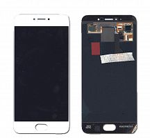 Модуль (матрица + тачскрин) для Meizu Pro 6 белый