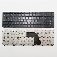 Клавиатура для ноутбука HP Pavilion DV7-7000 черная с рамкой