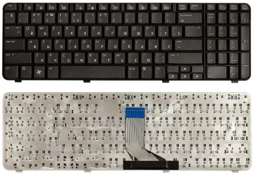 Клавиатура для ноутбука HP Compaq Presario CQ61 Pavilion G61 черная Клавиатура для ноутбука HP Compaq Presario CQ61 Pavilion G61 черная