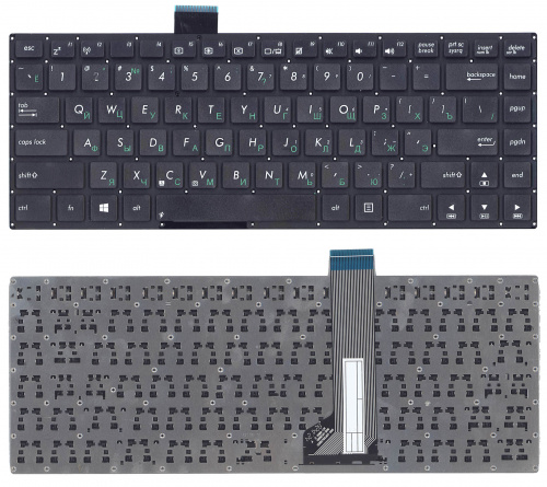 Клавиатура для ноутбука Asus VivoBook S400CA S451 S401 черная Клавиатура для ноутбука Asus VivoBook S400CA S451 S401 черная
