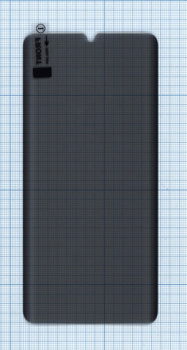 Защитное стекло UV Nano Privacy "Анти-шпион" для CC9 Pro/Note10/10Pro