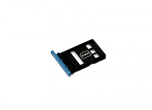 Лоток для SIM-карты Huawei P40 / P40 Pro синий