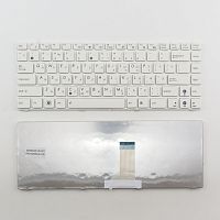 Клавиатура для ноутбука Asus A42 белая с рамкой