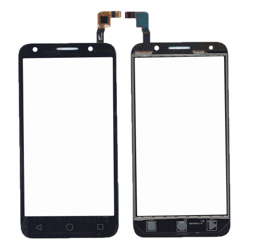 Сенсорное стекло (тачскрин) для Alcatel One Touch Pixi 4 5045D черное Сенсорное стекло (тачскрин) для Alcatel One Touch Pixi 4 5045D черное