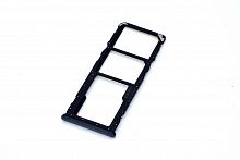 Лоток для SIM-карты Huawei Y9 2019 черный
