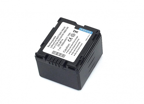 Аккумуляторная батарея для фотоаппарата Panasonic NV-GS10 (CGA-DU14) 7,4V 1500mAh Аккумуляторная батарея для фотоаппарата Panasonic NV-GS10 (CGA-DU14) 7,4V 1500mAh