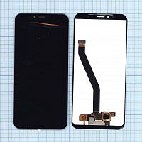 Модуль (матрица + тачскрин) для Huawei Honor 7A Pro Honor 7C  Y6 2018 Y6 Prime 2018 черный