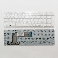 Клавиатура для ноутбука HP Pavilion 17-e белая с рамкой