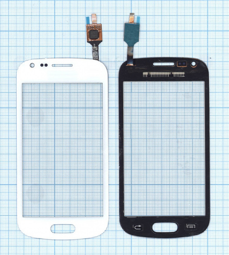 Сенсорное стекло (тачскрин) для Samsung Galaxy Trend Plus GT-S7580 белое Сенсорное стекло (тачскрин) для Samsung Galaxy Trend Plus GT-S7580 белое