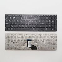 Клавиатура для ноутбука Sony Vaio VPC-F217 черная без рамки