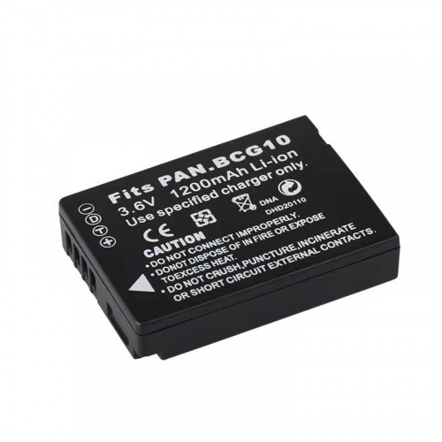 Аккумуляторная батарея для видеокамеры Panasonic Lumix DMC-TZ10 (DMW-BCG10) 3.6V 1500mAh Аккумуляторная батарея для видеокамеры Panasonic Lumix DMC-TZ10 (DMW-BCG10) 3.6V 1500mAh
