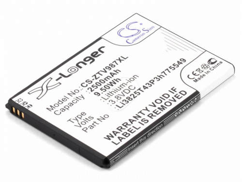 Cameron Sino Аккумулятор для телефона ZTE V967S, V987 (LI3825T43P3H775549) Cameron Sino Аккумулятор для телефона ZTE V967S, V987 (LI3825T43P3H775549)