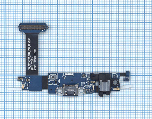 Шлейф разъема питания для Samsung Galaxy S6 Edge SM-G925F