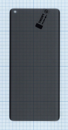 Защитное стекло UV Nano Privacy "Анти-шпион" для One Plus 8 Pro