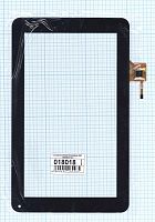 Сенсорное стекло (тачскрин) QSD 702-09017-03 черное