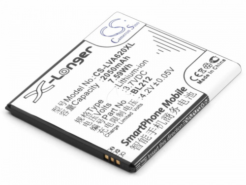 Cameron Sino Аккумулятор для Lenovo A620, A628t, A708t, S898t (BL212, BL225) Cameron Sino Аккумулятор для Lenovo A620, A628t, A708t, S898t (BL212, BL225)
