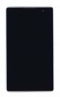 Модуль (матрица + тачскрин) для Asus ZenPad C 7.0 Z170CG черный с серебристой рамкой