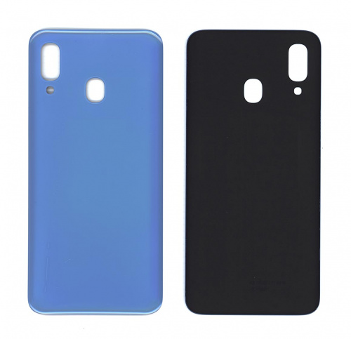 Задняя крышка для Samsung A405F Galaxy A40 (2019) голубая Задняя крышка для Samsung A405F Galaxy A40 (2019) голубая