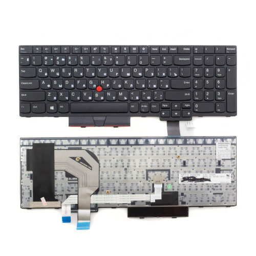 Клавиатура для ноутбука Lenovo ThinkPad T570 черная со стиком