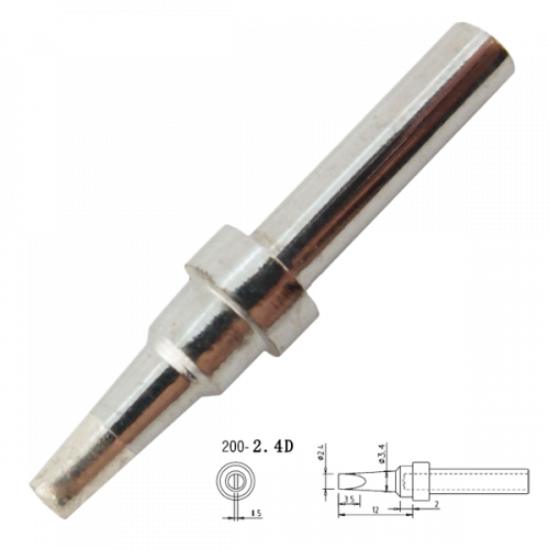 Жало для паяльника Quick QK200-T-2,4D