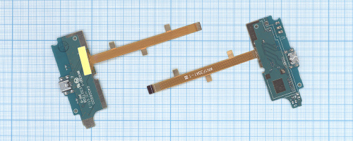 Разъем Micro USB для ZTE Blade L2 (плата с системным разъемом, микрофоном, вибро и шлейфом) Разъем Micro USB для ZTE Blade L2 (плата с системным разъемом, микрофоном, вибро и шлейфом)