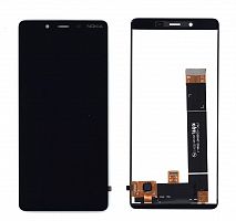 Модуль (матрица + тачскрин) для Nokia 1 Plus черный