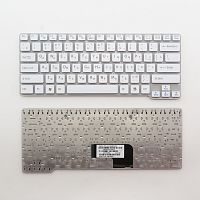 Клавиатура для ноутбука Sony Vaio VPC-CW белая без рамки