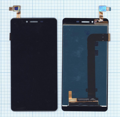 Модуль (матрица + тачскрин) для Micromax Canvas 6 Pro E484 черный Модуль (матрица + тачскрин) для Micromax Canvas 6 Pro E484 черный