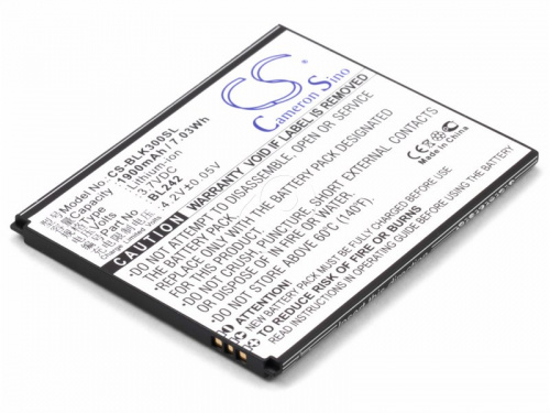 Cameron Sino Аккумулятор для телефона Lenovo A6000, K3 (BL242)