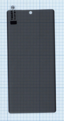 Защитное стекло UV Nano Privacy "Анти-шпион" для Samsung Galaxy Note 10 Plus