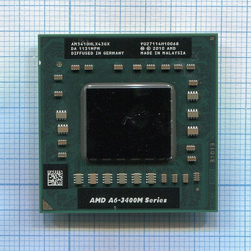 Процессор A6-3410MX AM3410HLX43GX 1.6ГГц Процессор A6-3410MX AM3410HLX43GX 1.6ГГц