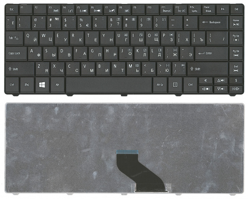 Клавиатура для ноутбука Acer Aspire E1-471 черная Клавиатура для ноутбука Acer Aspire E1-471 черная