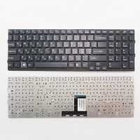 Клавиатура для ноутбука Sony Vaio VPC-EC черная без рамки