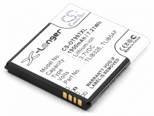 Cameron Sino Аккумулятор для Alcatel CAB32E0000C1, CAB32E0000C2, TLIB32E