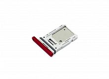 Лоток для SIM-карты Samsung Galaxy S20 FE (G780F) красный