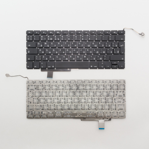 Клавиатура для ноутбука Apple MacBook Pro 17" A1297 (Early 2009 - Late 2011) Г-образный Enter