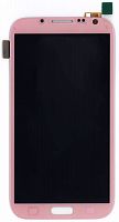 Модуль (матрица + тачскрин) для Samsung Galaxy Note 2 GT-N7100 розовый